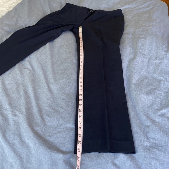 **SOLD** Theory dark blue wool trousers - Picture 4 of 7